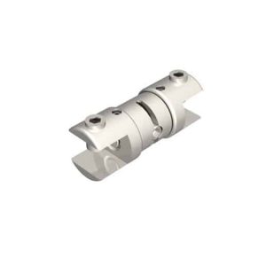 מחבר כפול למדפי זכוכית - מערכת כבלים