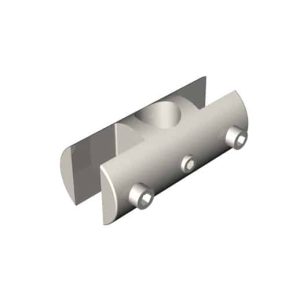 מחבר כפול לשילוט עובי 10 מ"מ - מערכת כבלים