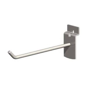 קוץ תליה לקיר מחורץ, 30 ס"מ, כסוף