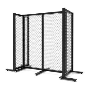 סטנד ויטארו רצפתי עם ראש גונדולה שני צדדים + רשת, גובה 150 ס"מ רוחב 247 ס"מ, יחידת בסיס, שחור או לבן