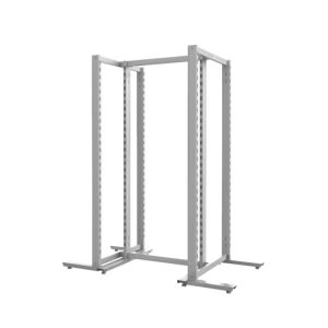 סטנד ויטארו רצפתי עם ראש גונדולה שני צדדים , גובה 150 ס"מ רוחב 155 ס"מ, יחידת בסיס, לבן