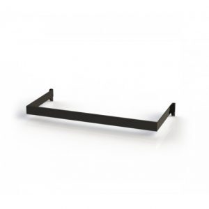 בר לתליה צידית 90 ס"מ, שחור - מערכת ורטיק