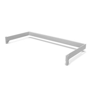 בר לתליה צידית 60 ס"מ, לבן - מערכת ורטיק